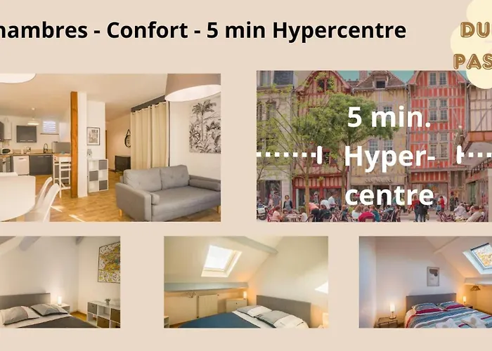 Le Duplex Pasteur - 5 Min Hypercentre - Ideal Groupe - Parking Gratuit